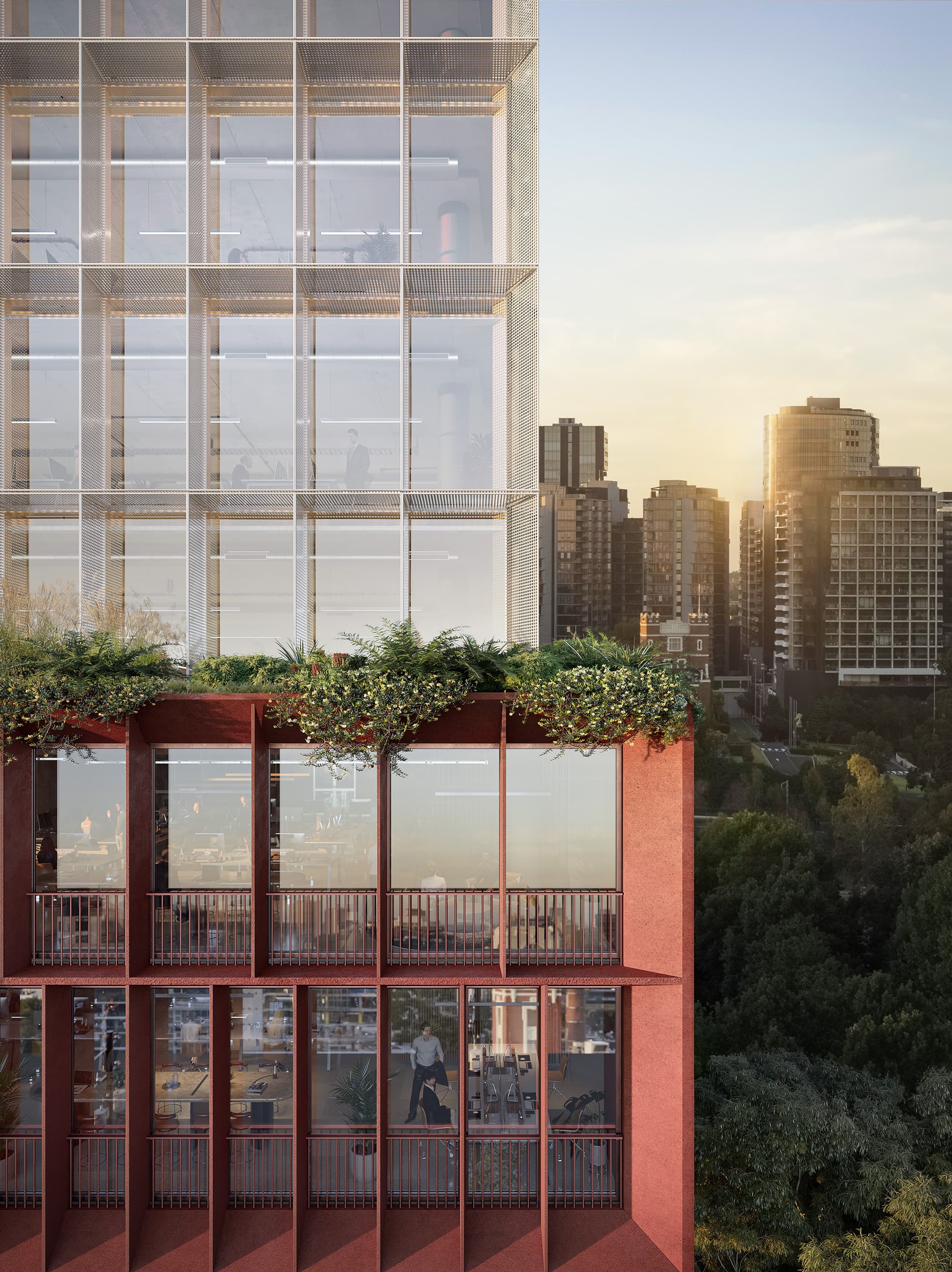 City skyline development